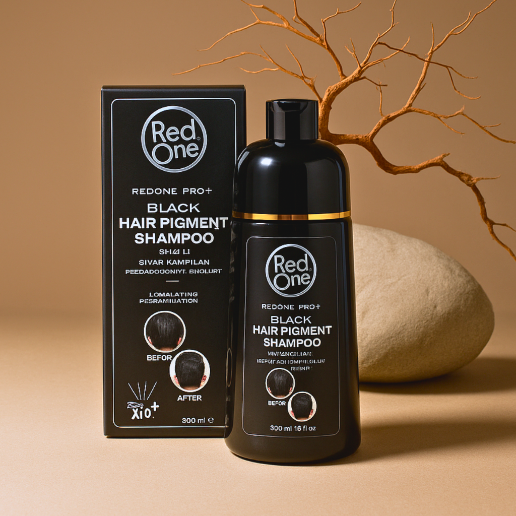 BLACK HAIR PIGMENT SHAMPOO